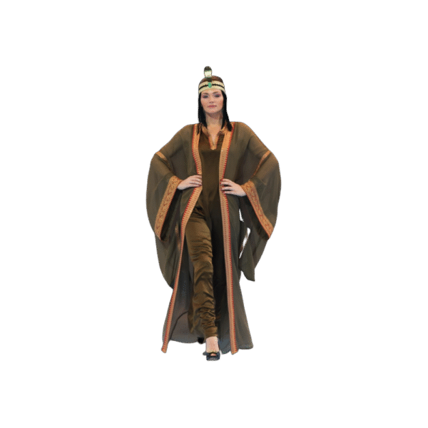 Green Long Women Dress - Image 2